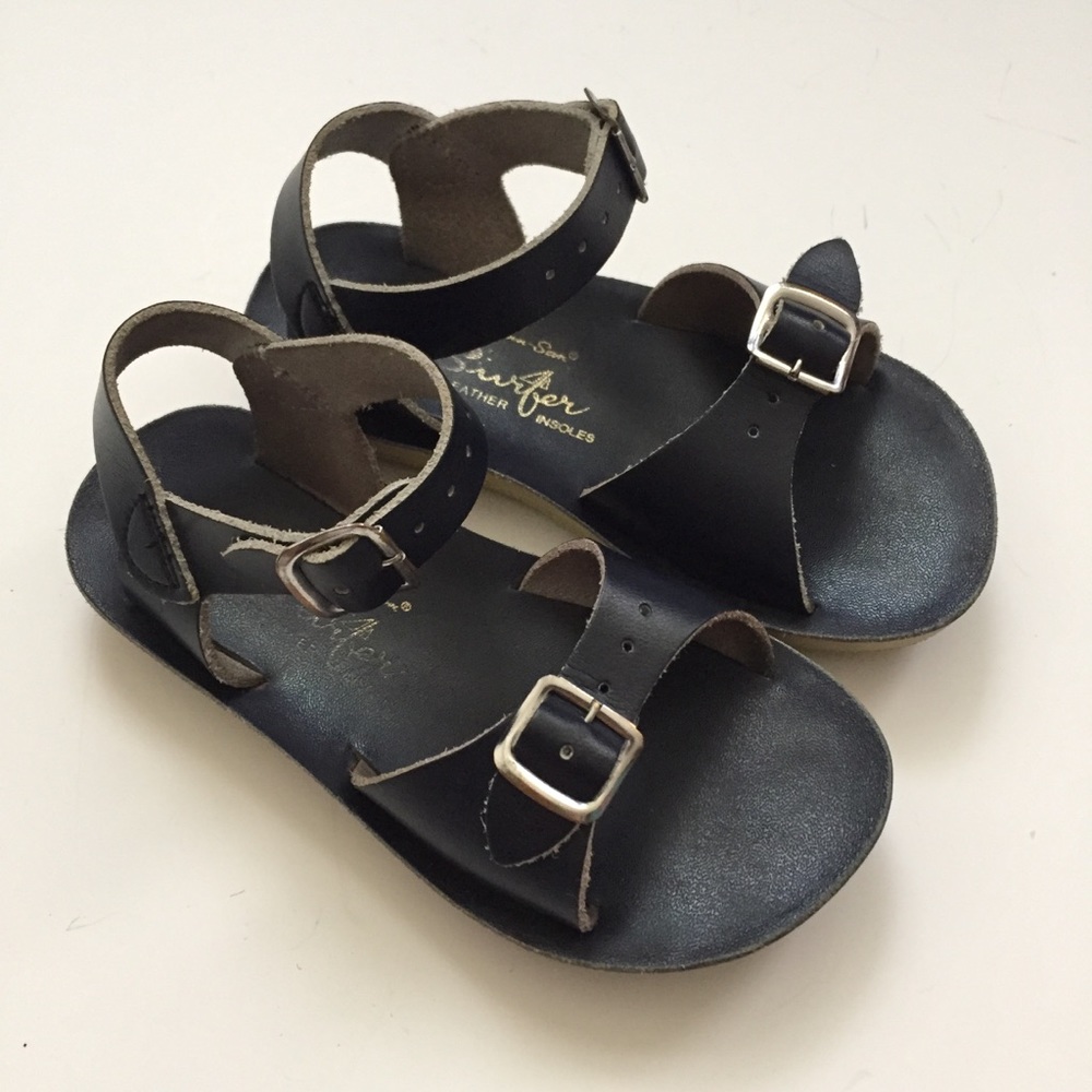 Saltwater Sandals Navy Size 9